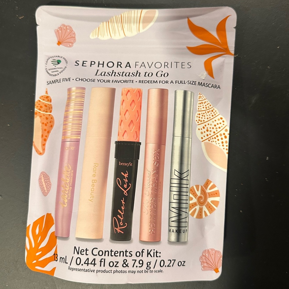 Sephora Favorites Lashstash To Go (sample mascaras) in pouch